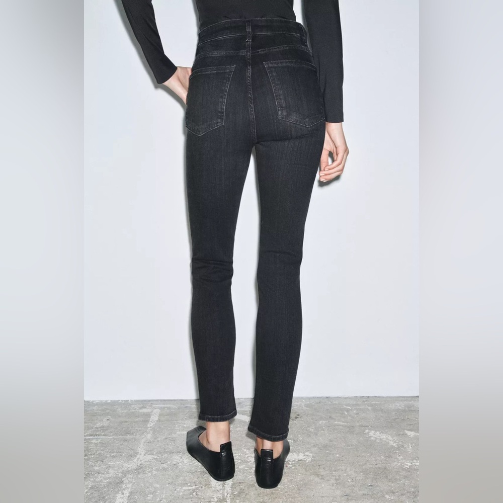 Zara Women's Black Skinny Jeans
